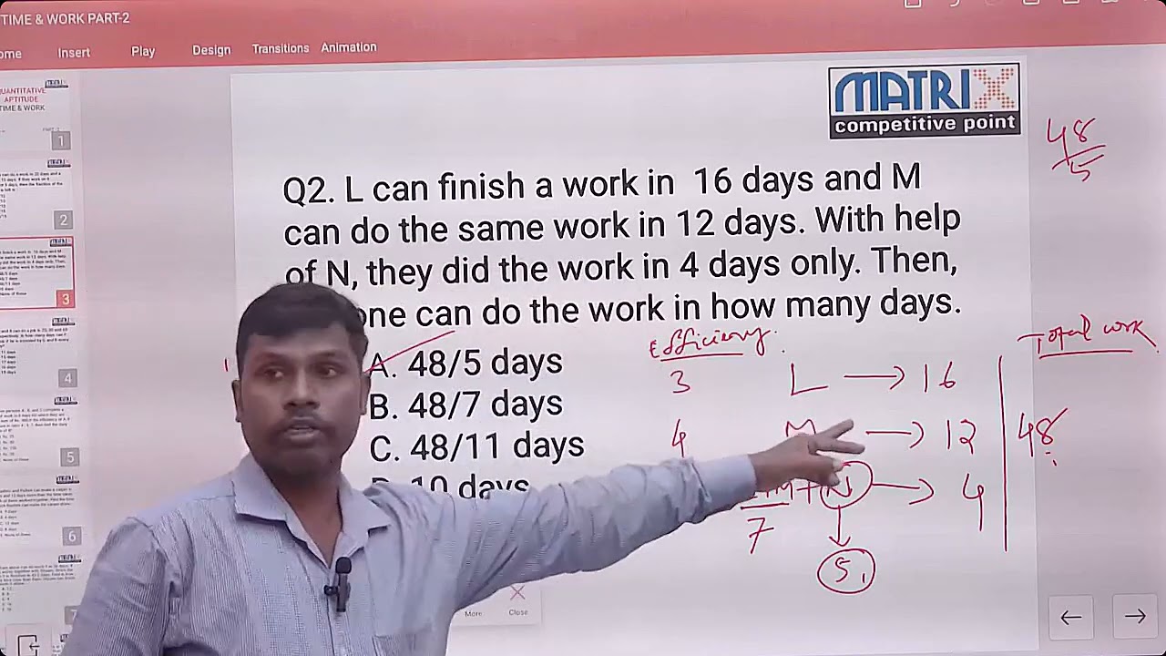 TIME & WORK(PART-2) PYQ MCQ | SSC RLY BANKING | RI ARI AMIN | ODISHA POLICE 