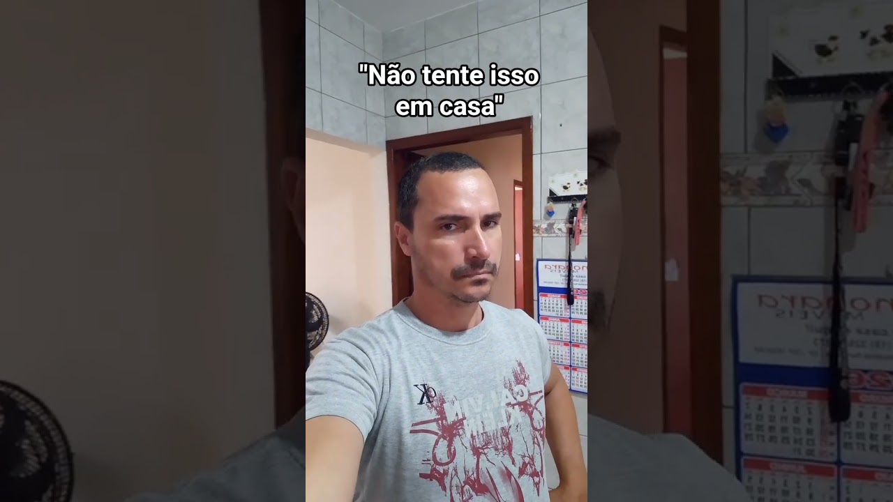 Nunca tente isso em casa 
