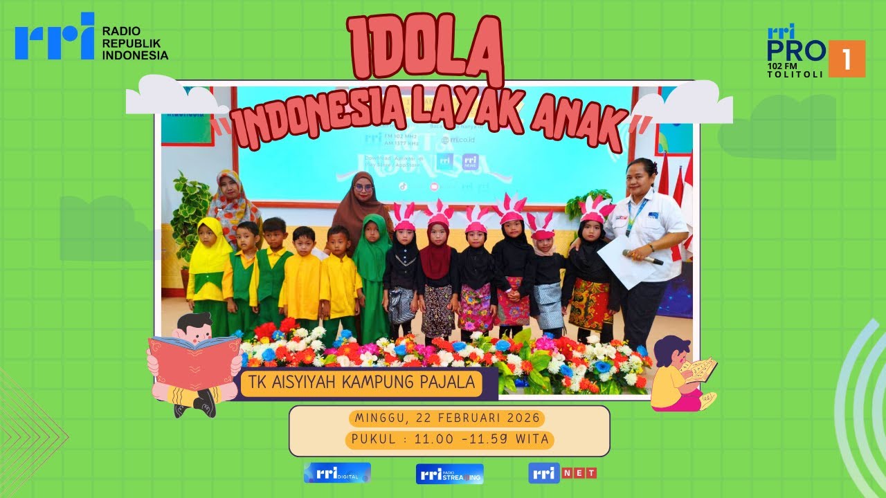 INDONESIA LAYAK ANAK TK PAUD AISYIYAH KAMPUNG PAJALA