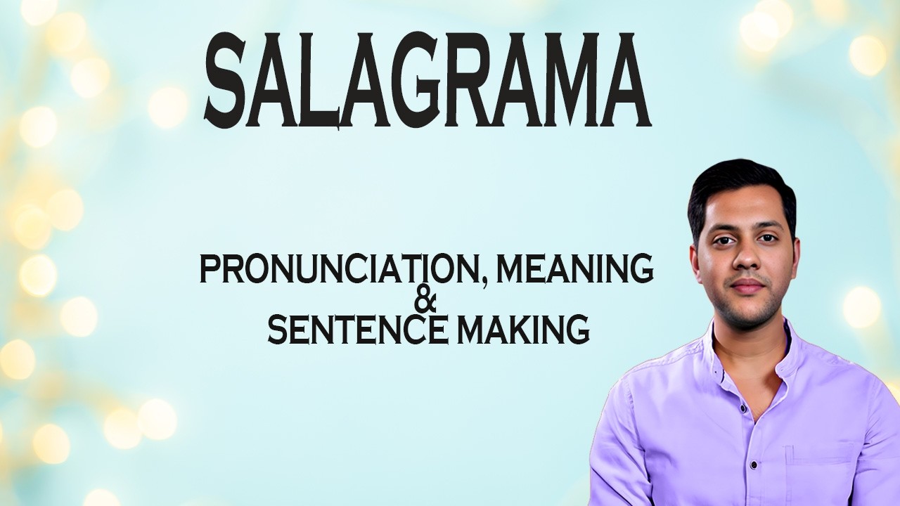SALAGRAMA - Meaning_&_Pronunciation_Word_World_Audio_Video_Dictionary