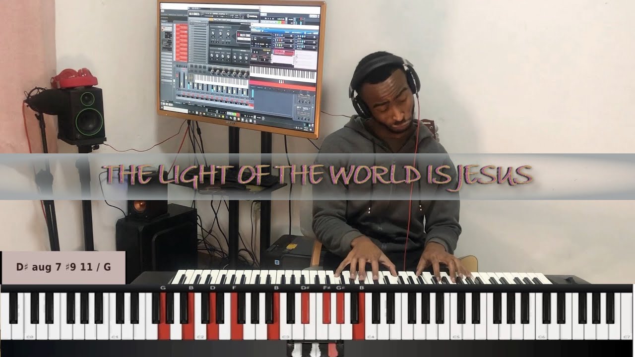 THE LIGHT OF THE WORLD IS JESUS - SOOTHING PIANO