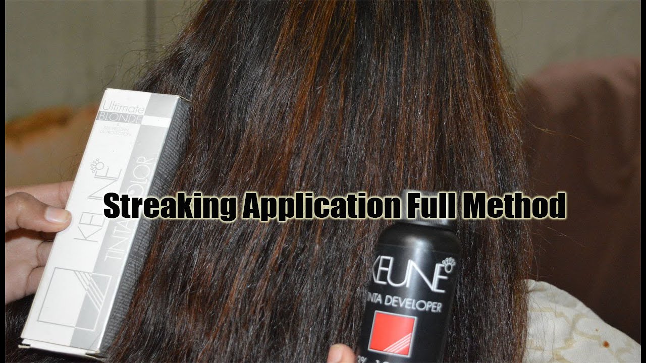 How To Streak After Cutdown On Pigment Hairs Full Application Part 2 |By The Stylish Mod