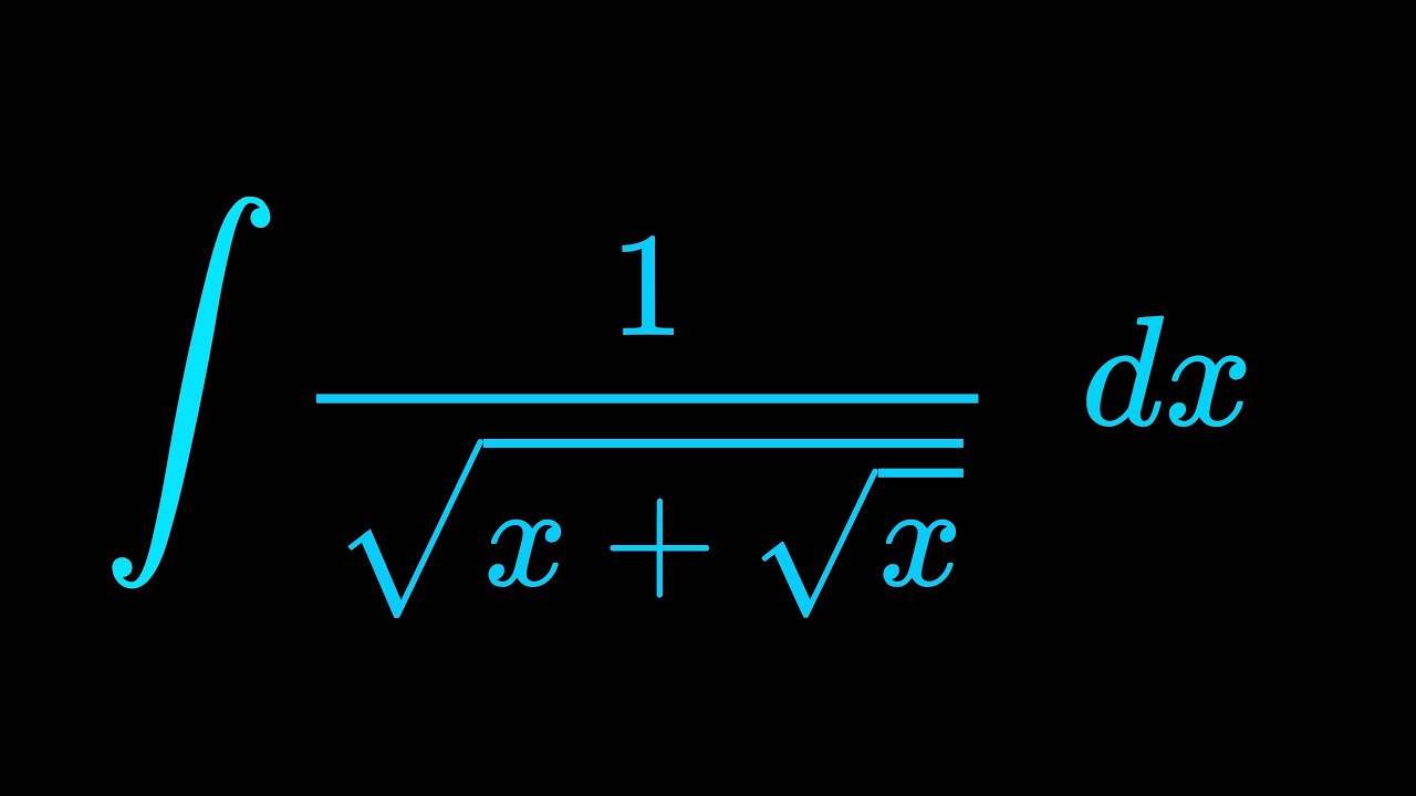 Monster Integral of 1/sqrt(x+sqrt(x)) dx