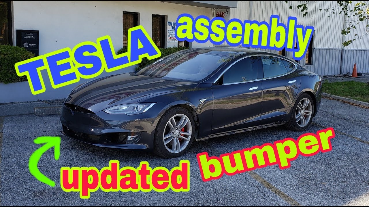 Rebuilding a Wrecked Tesla P85D bought at salvage auction / Part 5