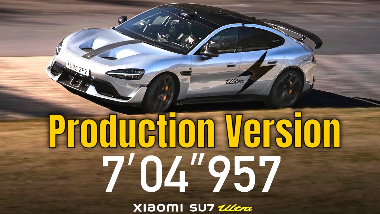 Xiaomi SU7 Ultra Production Version N&uuml;rburgring Lap Record