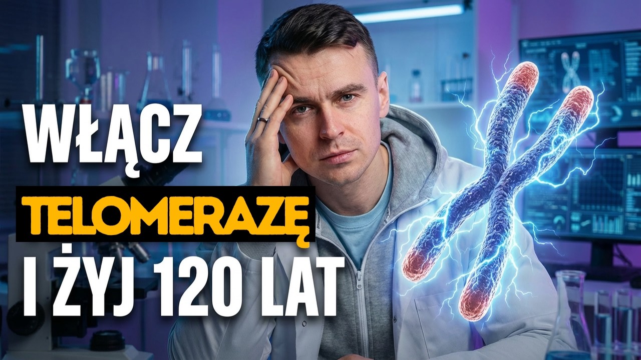 Chcesz żyć 120 lat? Pobudź TELOMERAZĘ! *9 Prostych Krok&oacute;w