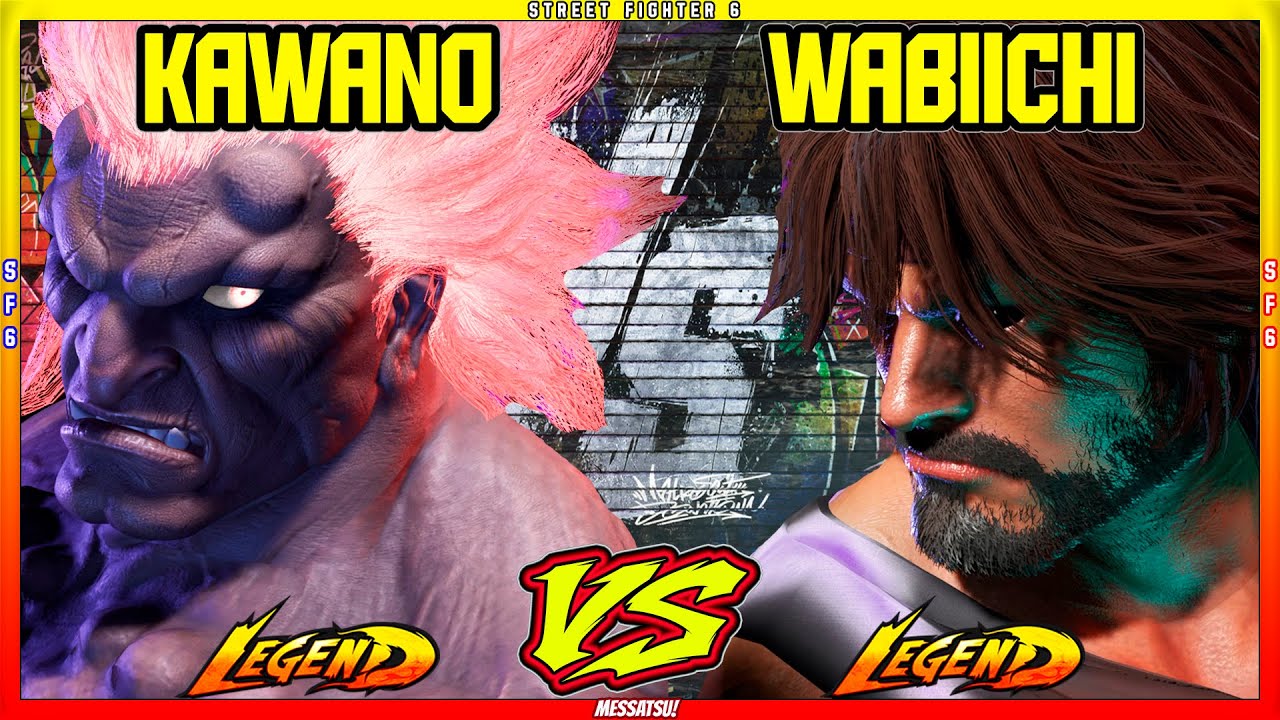 SF6 Kawano (Akuma) VS Wabichii (Ryu)💥Messatsu💥