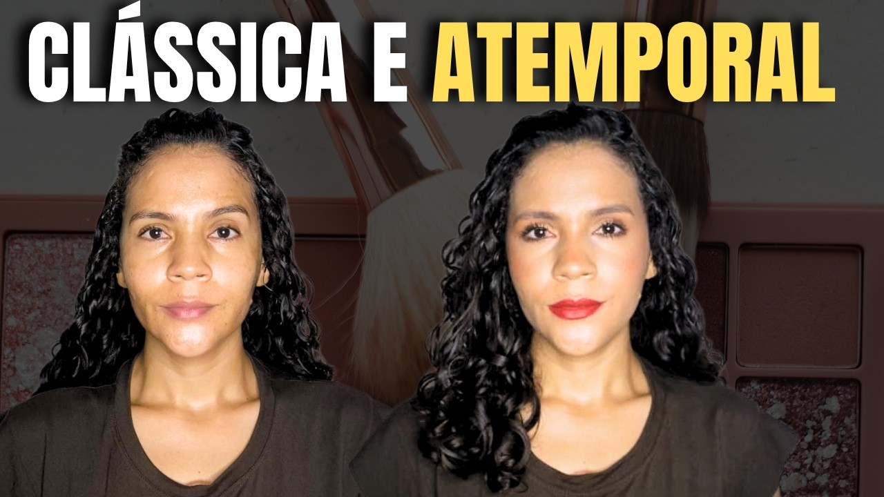 Maquiagem CLÁSSICA E LINDA que toda mulher precisa saber 💄| Passo a passo para iniciantes.