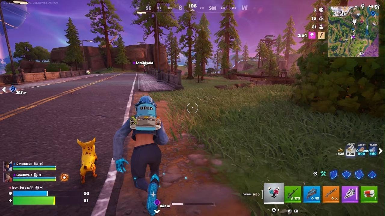 Fortnite la partida mas extrema