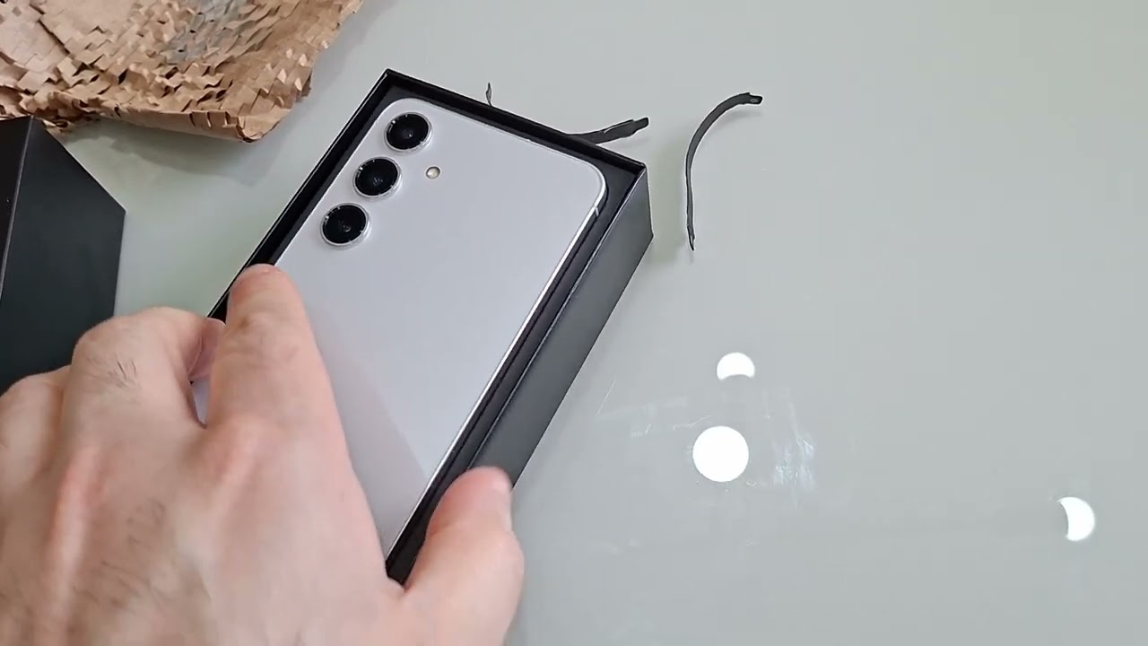 Unboxing do s24 plus