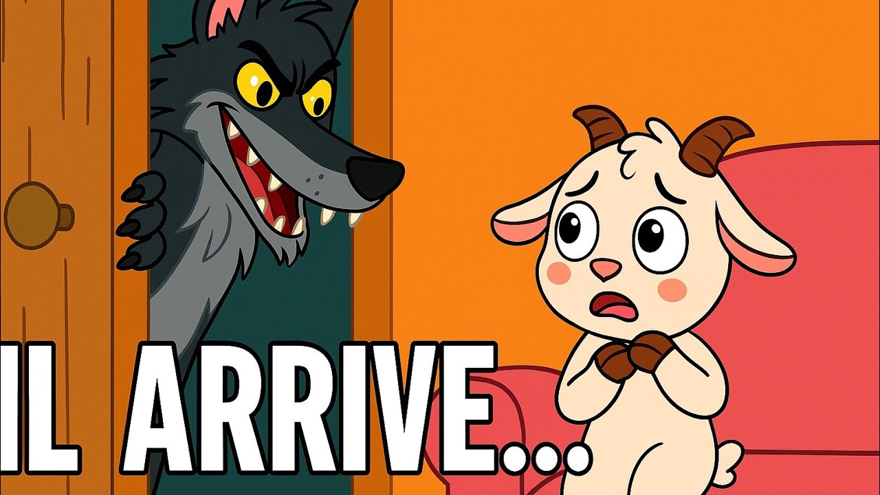 Le loup et les 7 chevreaux 🐺✨ | Conte animé pour enfants en français