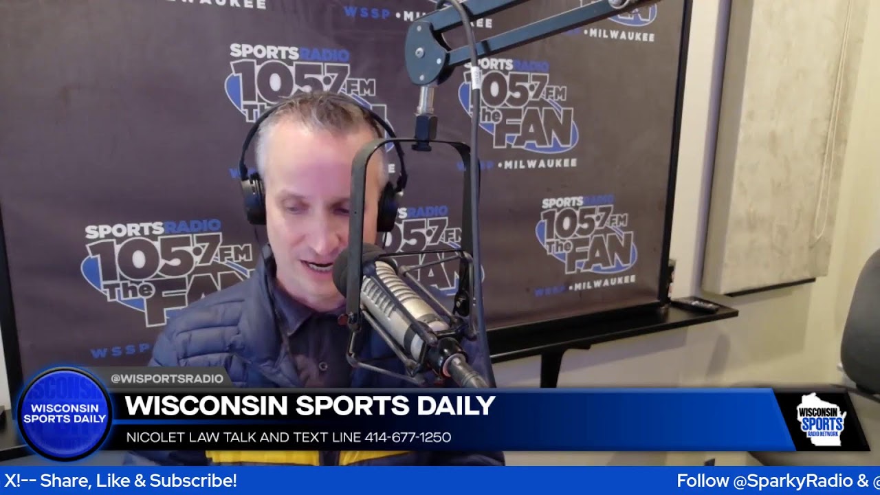 2-19-26 Wisconsin Sports Daily w/ @SparkyRadio- Justis Mosqueda & Andy Kilbride Join WSD!