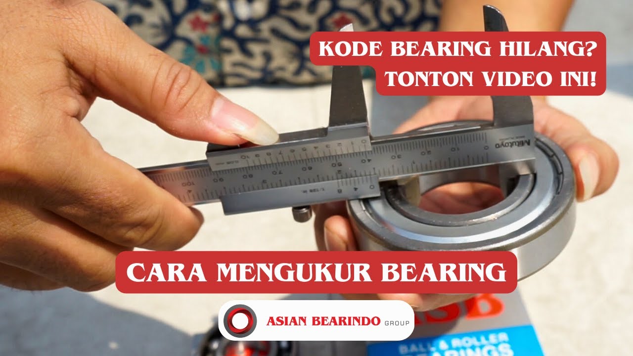 CARA MENGUKUR BEARING