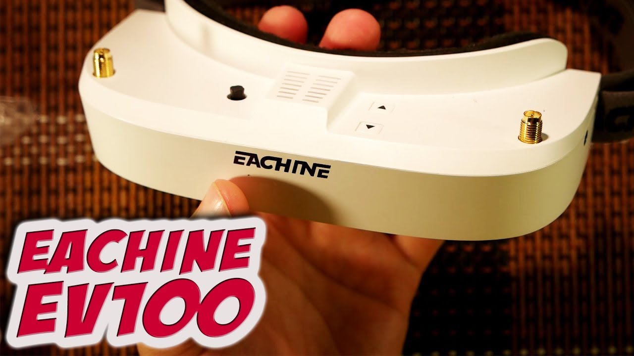 ✔ Лучшие бюджетные FPV очки 2017 года. Обзор, тест, комментарии [Eachine EV100]