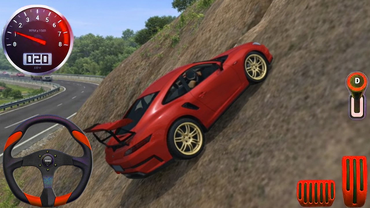 Real Car Simulator Highway Road Driving | Bus Simulator Indonesia Gameplay | Android Driving Game