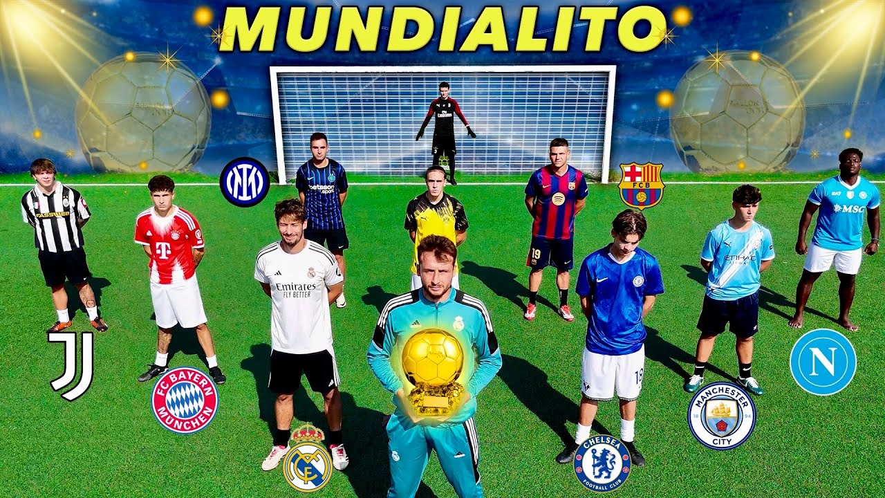Chi vince il MUNDIALITO giocher&agrave; al PALLONE D&rsquo;ORO 4.0!! 🏆 w/TikTok Italia