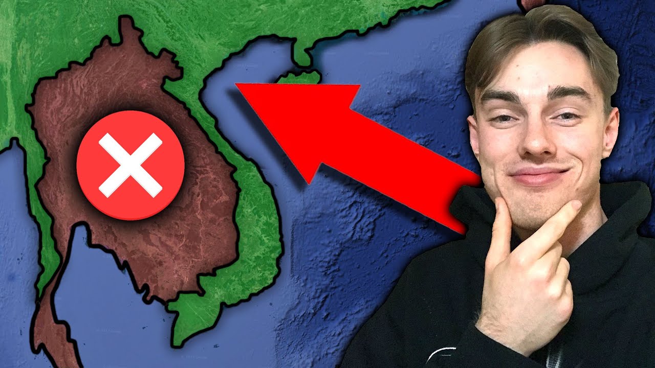 This Map ONLY Includes Geoguessr's RAREST Countries