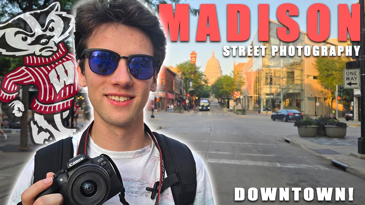 Exploring The Streets of MADISON Wisconsin! (Street Photography)