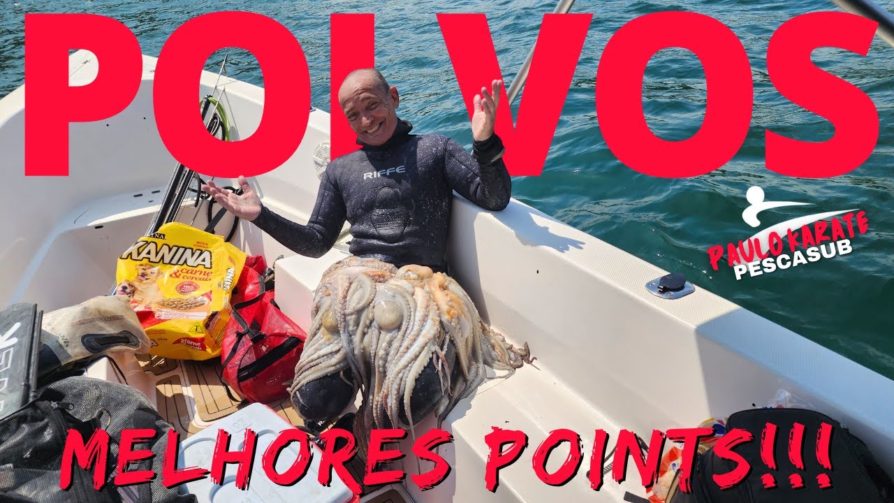 🔱PESCASUB | SPEARFISHING🔱- Polvos | Melhores Points!!!