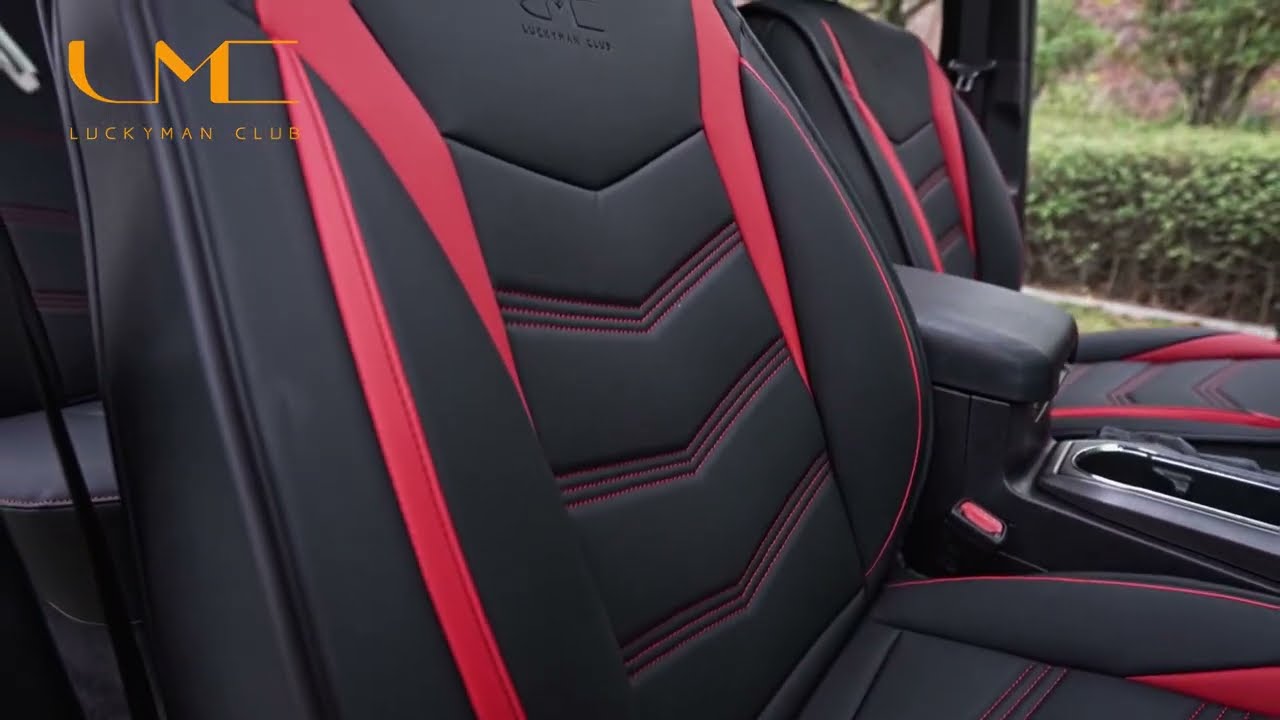 Amazon com  LUCKYMAN CLUB Tacoma Custom Seat Covers