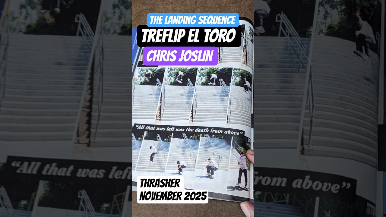 the Landing of treflip El TORO. 