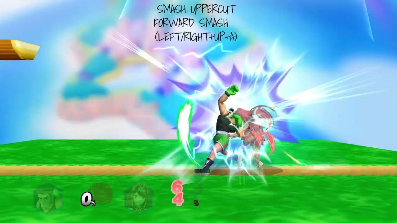 PROJECT M EX REMIX 0.95 B LITTLE MAC MOVESET SHOWCASE
