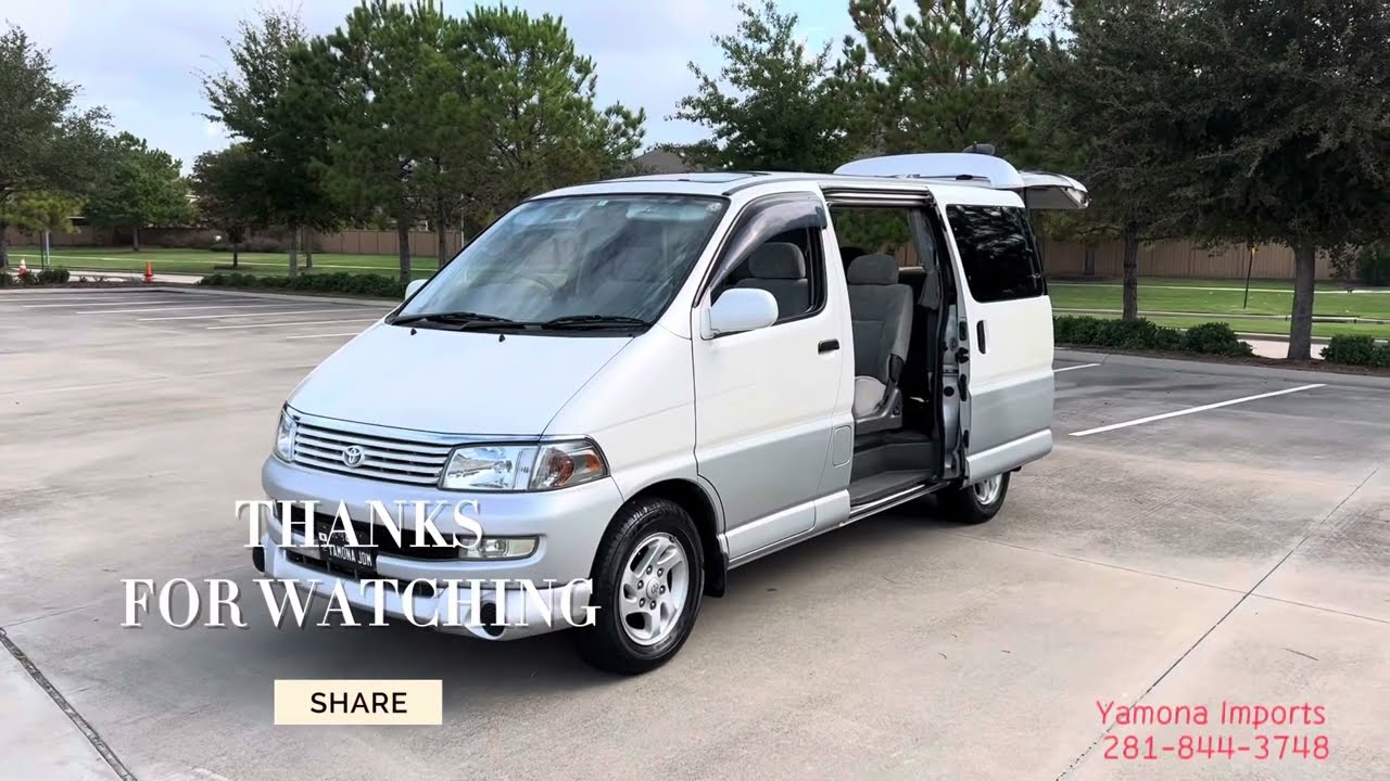 1998 Toyota HiAce Regius 76k miles with 3RZFE 2.7L engine review #JDM #jdmcars