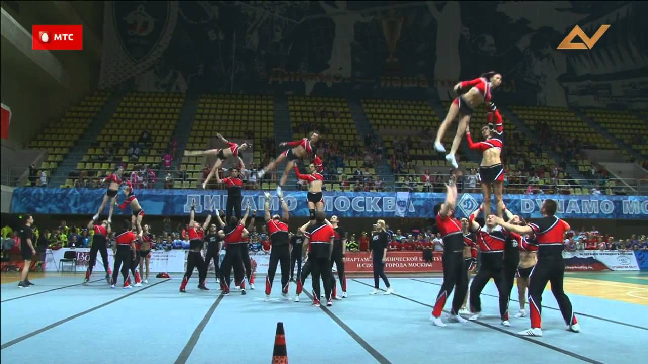 Черлидинг . Чир-микс команда Экстра