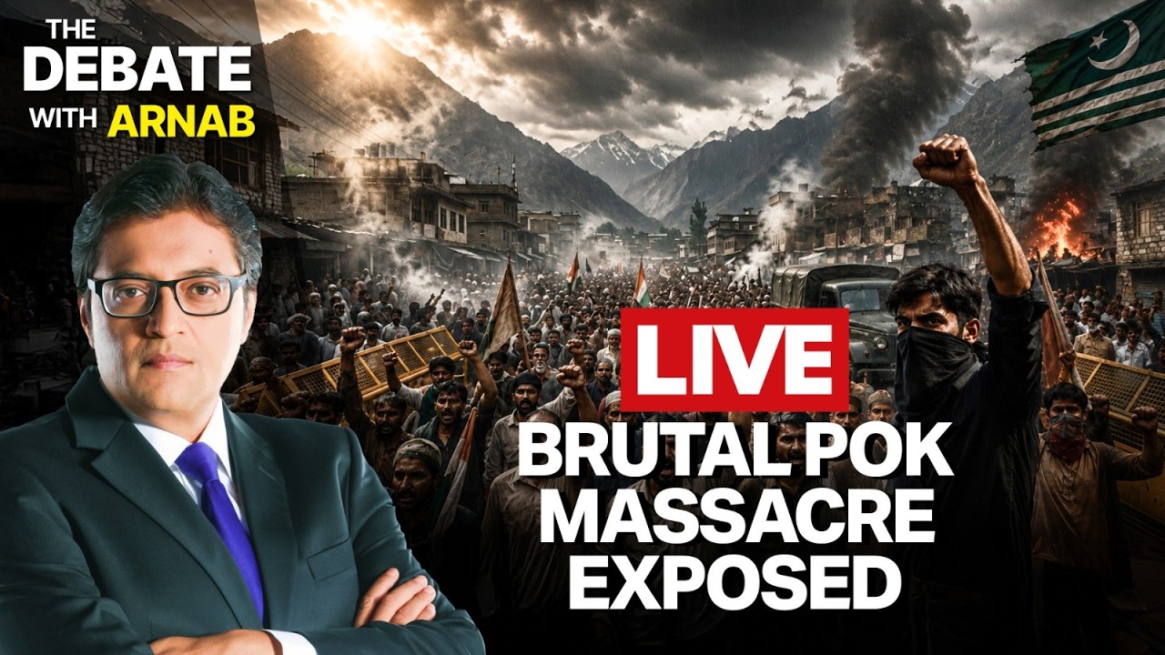 Debate With Arnab LIVE: Republic Exposes Videos Of Massive Massacre In PoK, 30 Kashmiris Murdered