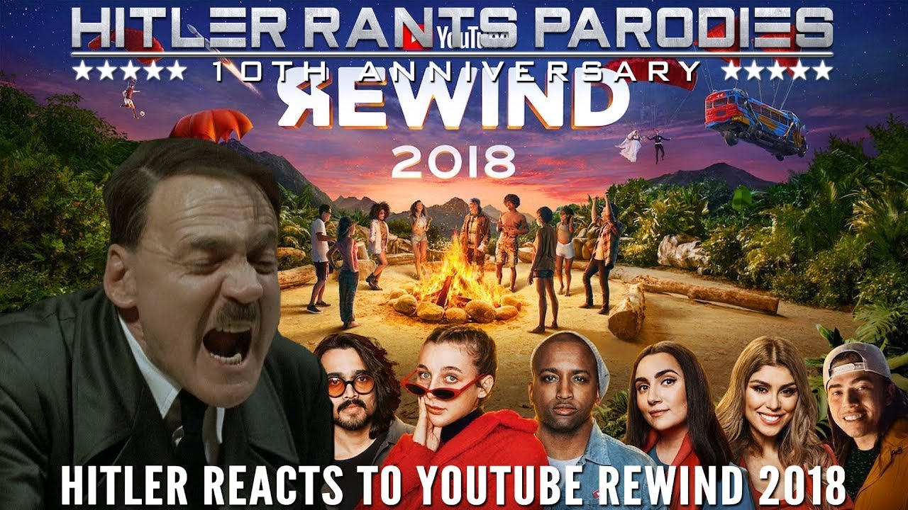Hitler reacts to YouTube Rewind 2018: Everyone Controls Rewind