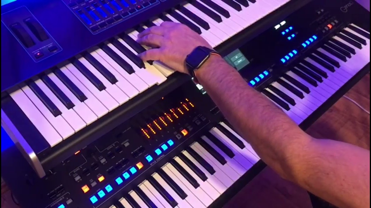 Yamaha Genos 2 vs Ketron Event Blues