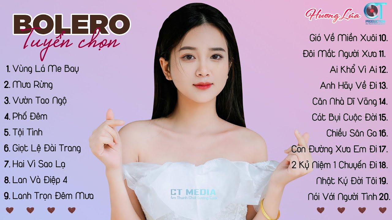 Nhạc Trữ Tình Bolero Chọn Lọc Hay Nhất 2025 - LK VÙNG LÁ ME BAY x MƯA RỪNG