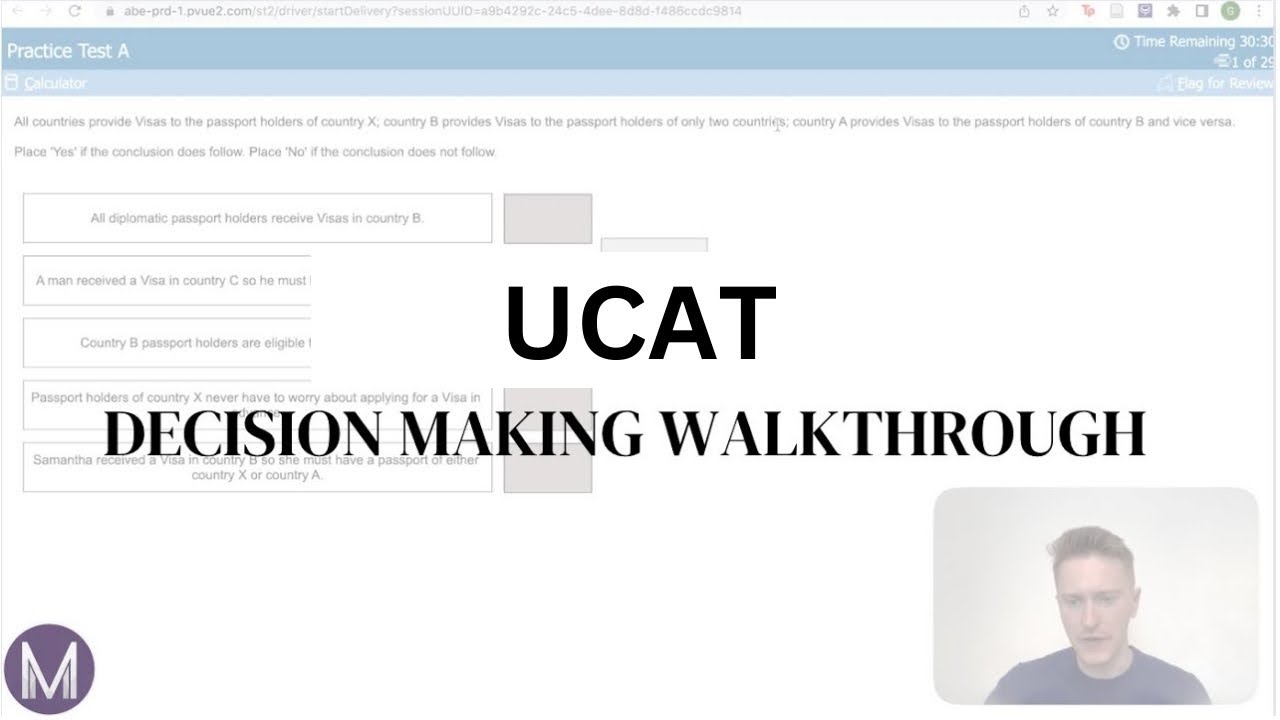 UCAT Decision Making Practice Questions Walkthrough | UCAT 📚