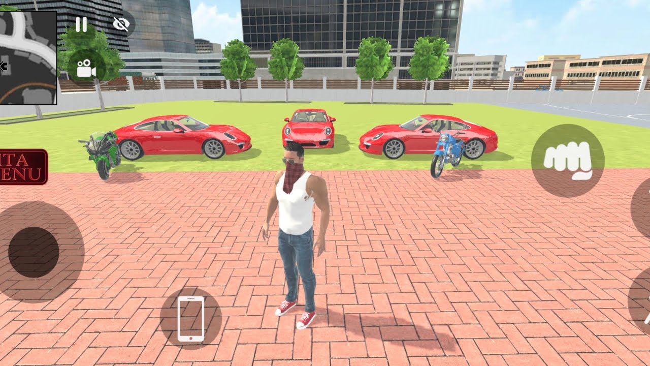 💥 Franklin order by Three Red Porse 🚗 in Indian 🇮🇳 Bike Theft Auto Simulator  #viral #video @MrBeast