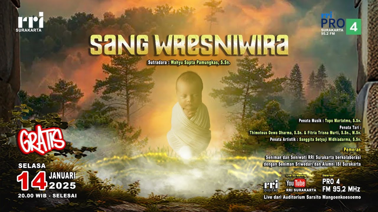 SANG WRESNIWIRA || Wayang Orang RRI Surakarta
