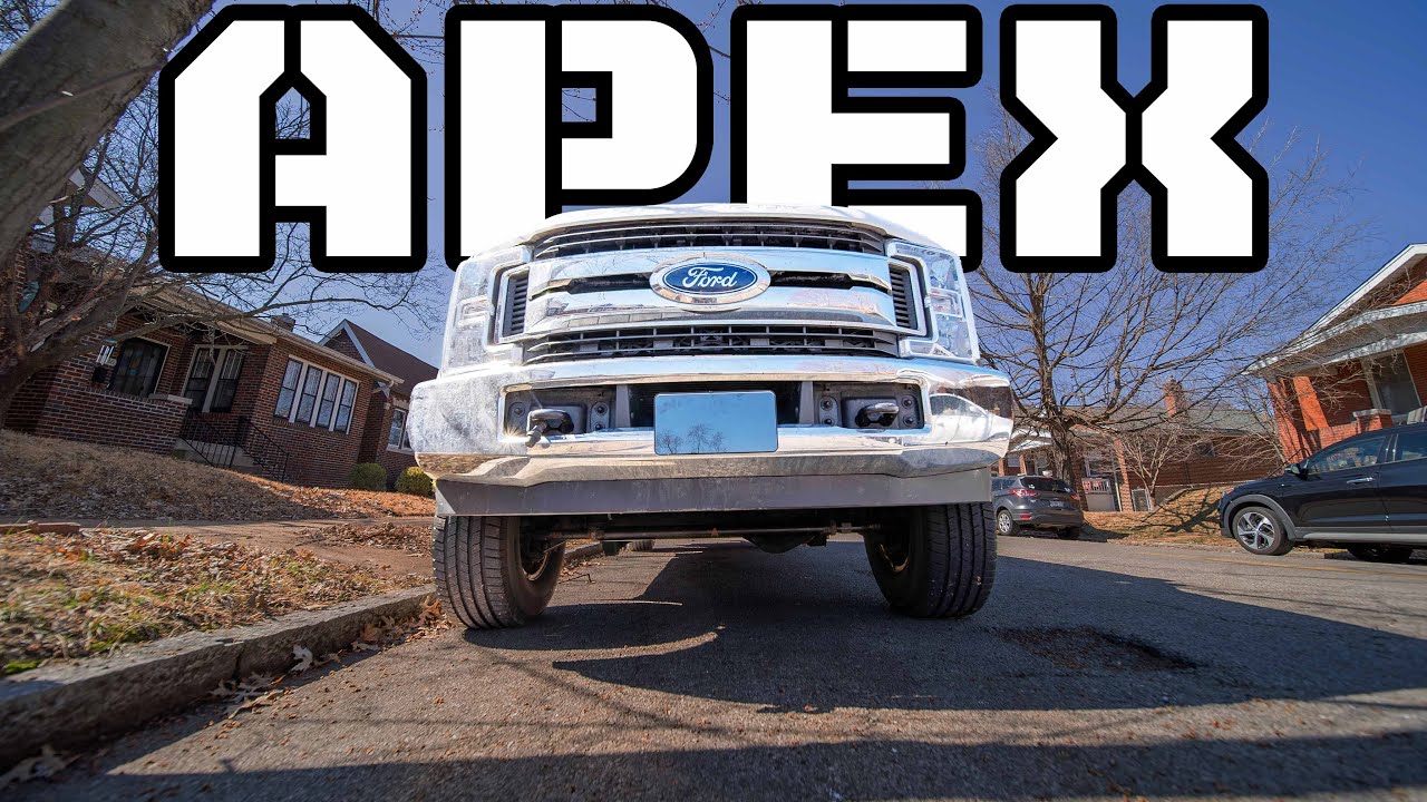 Модернизируйте свой Ford F250 с помощью комплекта рулевого управления Apex Chassis HD для улучшен...