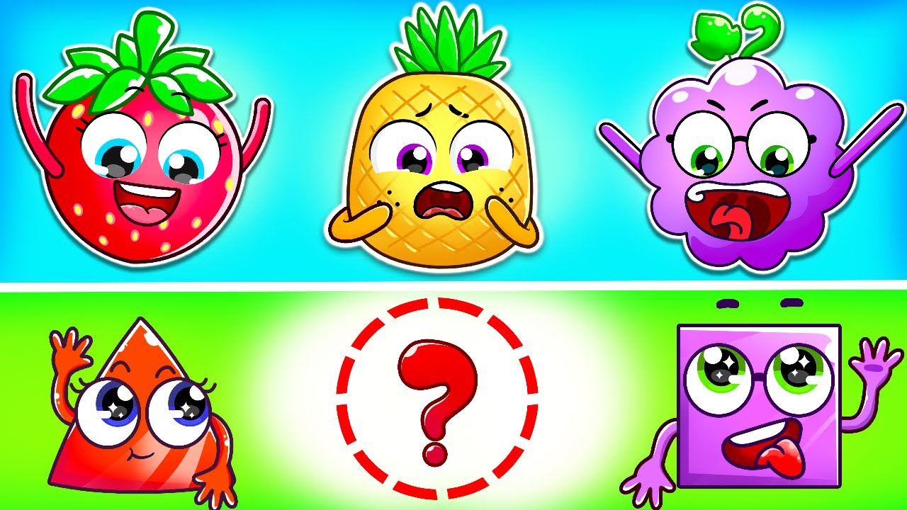 Rescue Shapes From Color Prison with YUM YUM | Learn ABC Alphabet & Shapes | YUM YUM Kids Songs