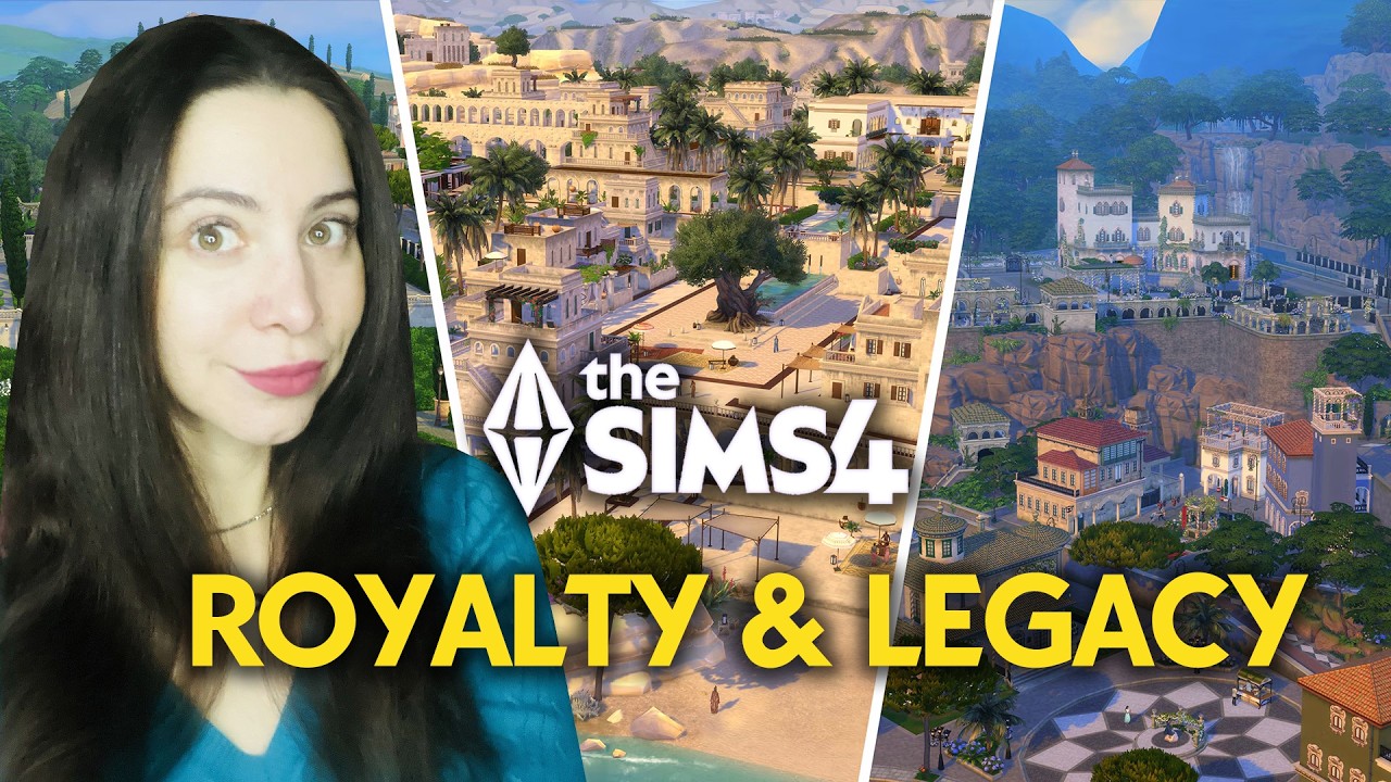 СИМС 4 СКВОЗЬ ВЕКА: РЕАКЦИЯ НА 2 ТРЕЙЛЕР // The Sims 4 Royalty and Legacy