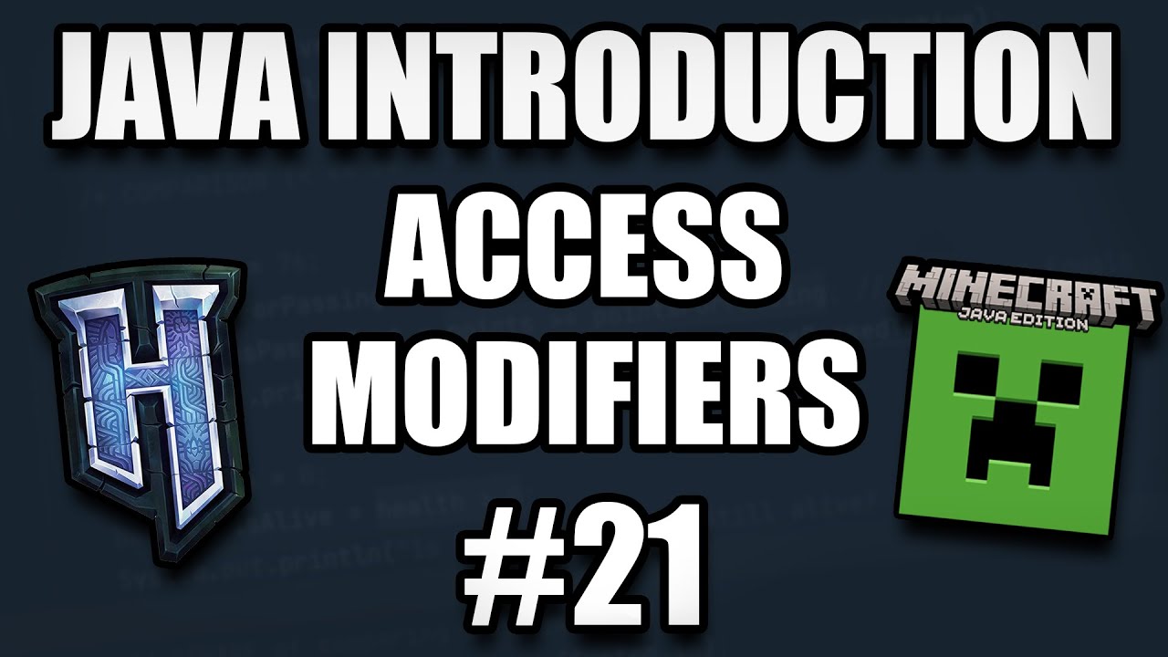 Hytale & Minecraft Modding Java Introduction (2026) #21: Access Modifiers