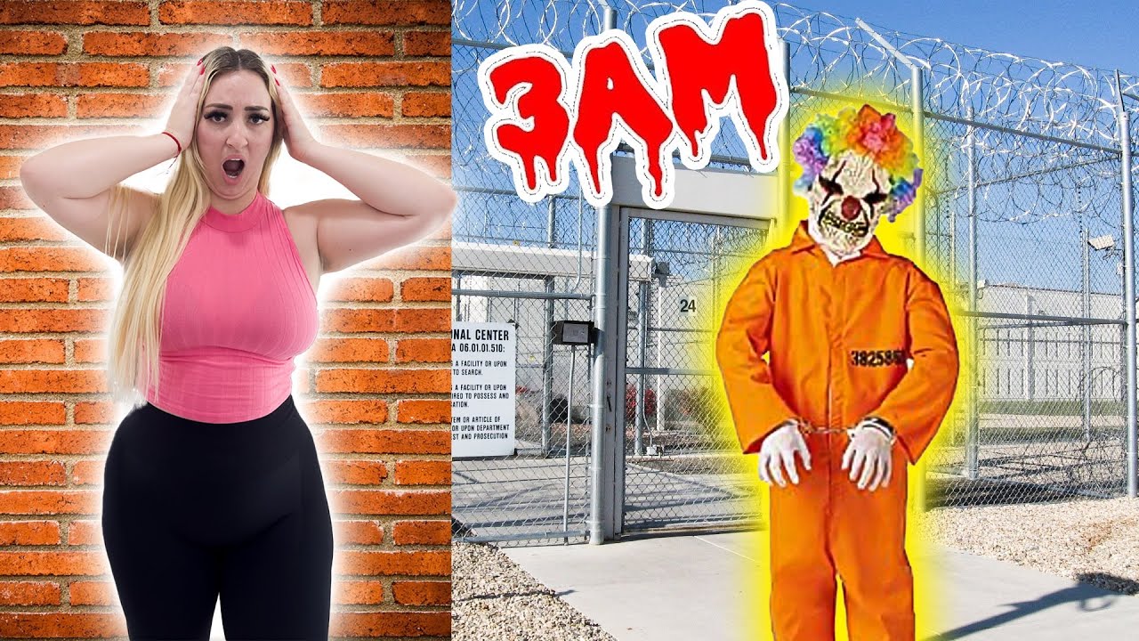 CREEPY CLOWNS ESCAPED CLOWN PRISON AT 3AM...