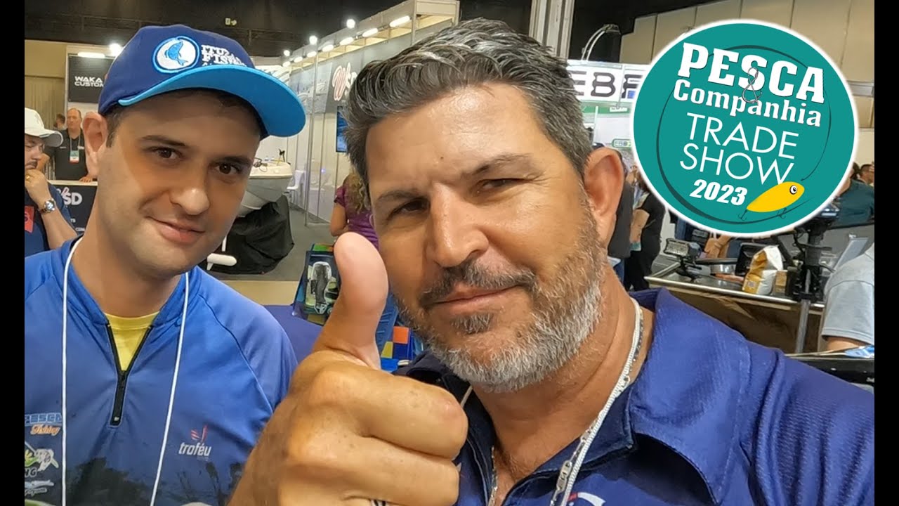 FOI DO BONÉ VIRADO! PESCA TRADE SHOW 2023! TUDO QUE ROLOU NA FEIRA.