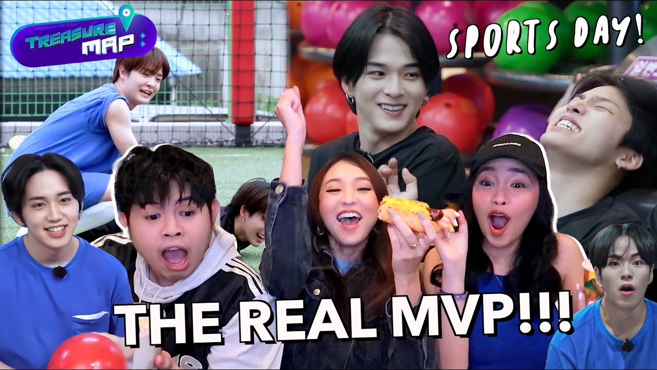 TREASURE MAP EP.53 REACTION 😱 REAL MVP!!! ⚽️ 트레저 Sports Day 🏀 (열쩡)인간미가 흘러 넘치는(열쩡) | SIBLINGS REACT