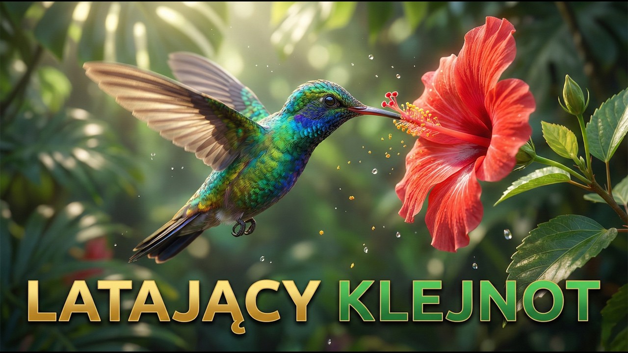 Najmniejszy Ptak Świata! 🐦✨ Niesamowite KOLIBRY