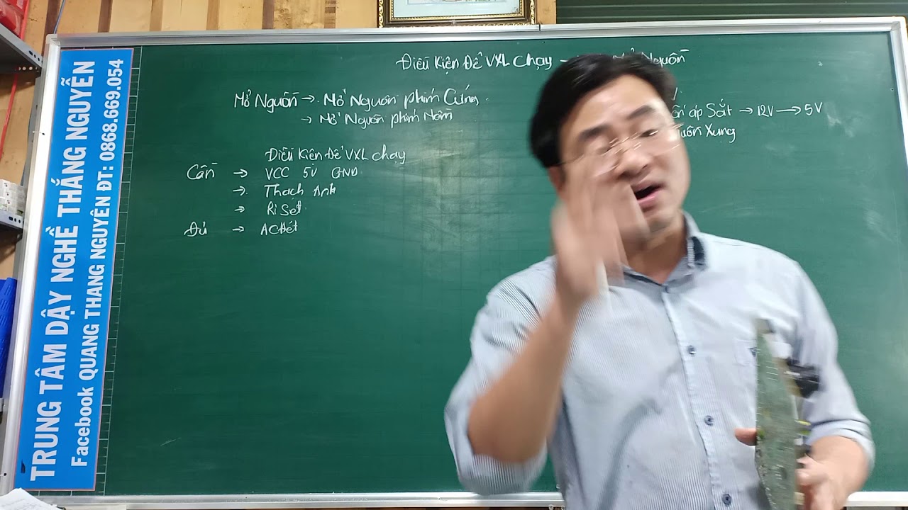 các điều kiện để VXL mở nguồn , hướng dẫn sửa chữa máy giặt