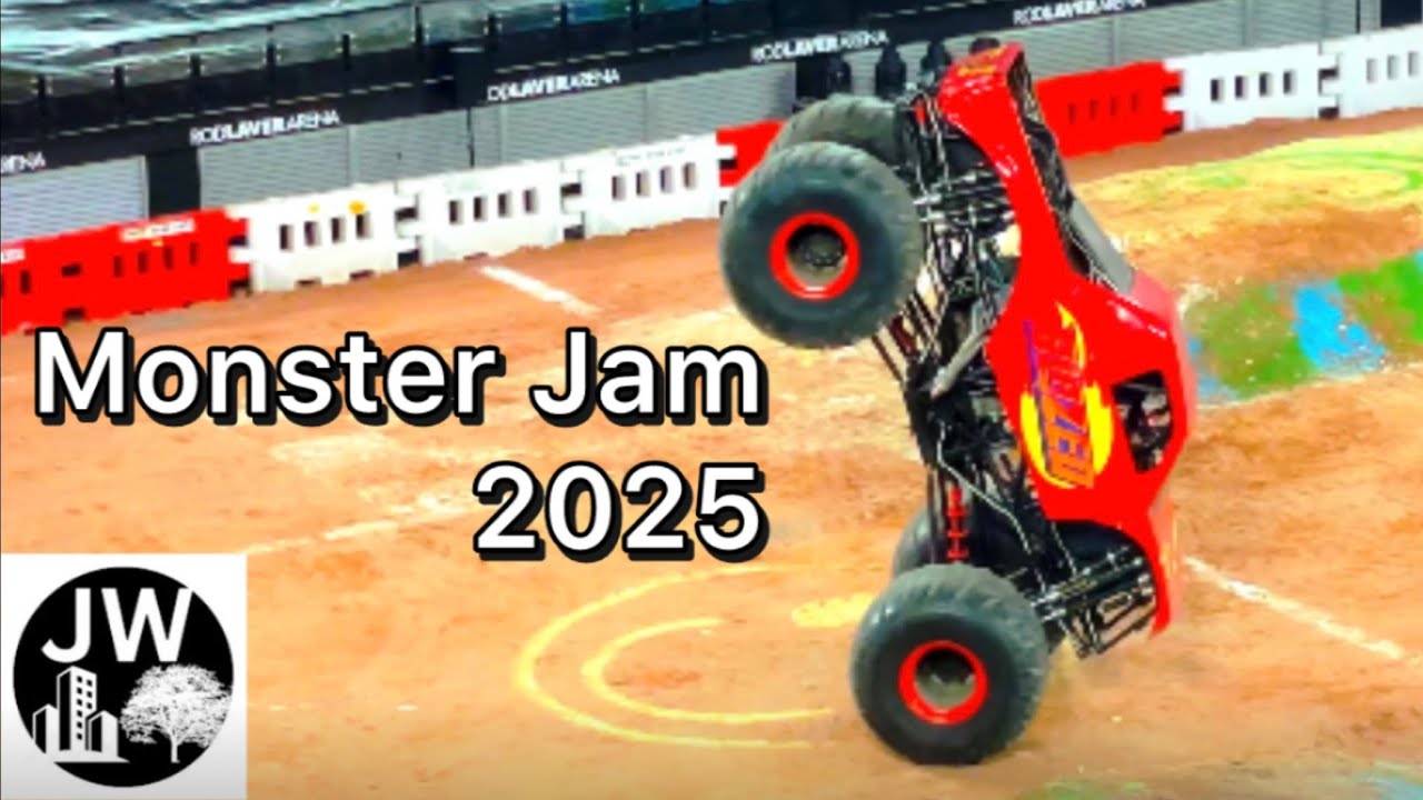Monster Jam 2025, Walk into Rod Laver Arena, Monster Truck Show