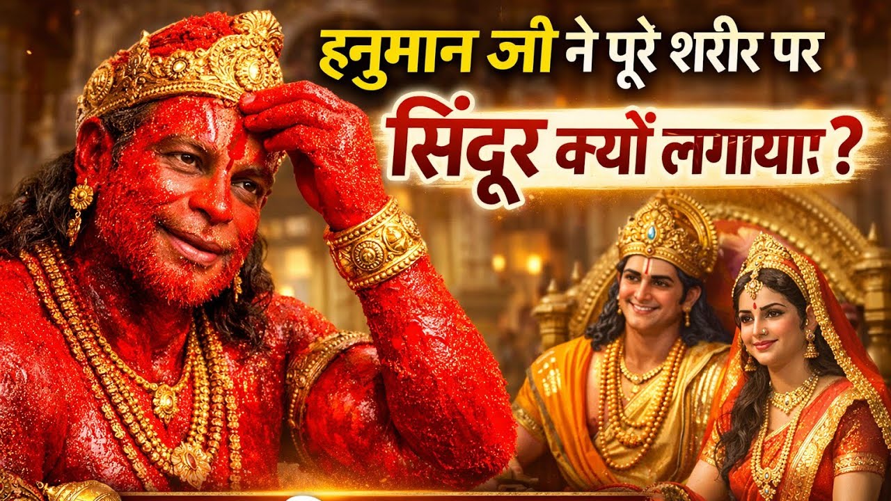 “हनुमान जी ने पूरे शरीर पर सिंदूर क्यों लगाया? | राम भक्ति की अद्भुत कथा” NSD DIKSHA 