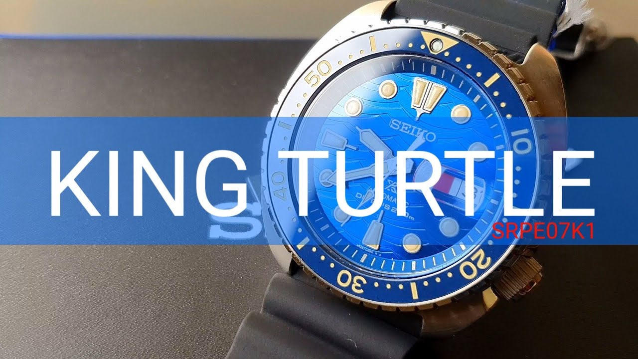Seiko KING TURTLE  SRPE07K1 SRPE07 PROSPEX Automatic Save The Ocean