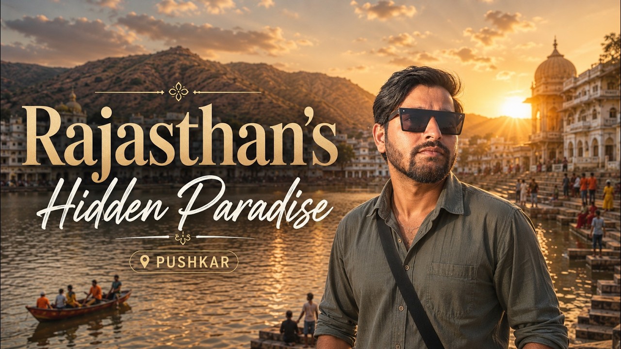 📍Pushkar: The Spiritual Heart of Rajasthan #travel #travel2026 #pushkar #explore #new #vlog #dji