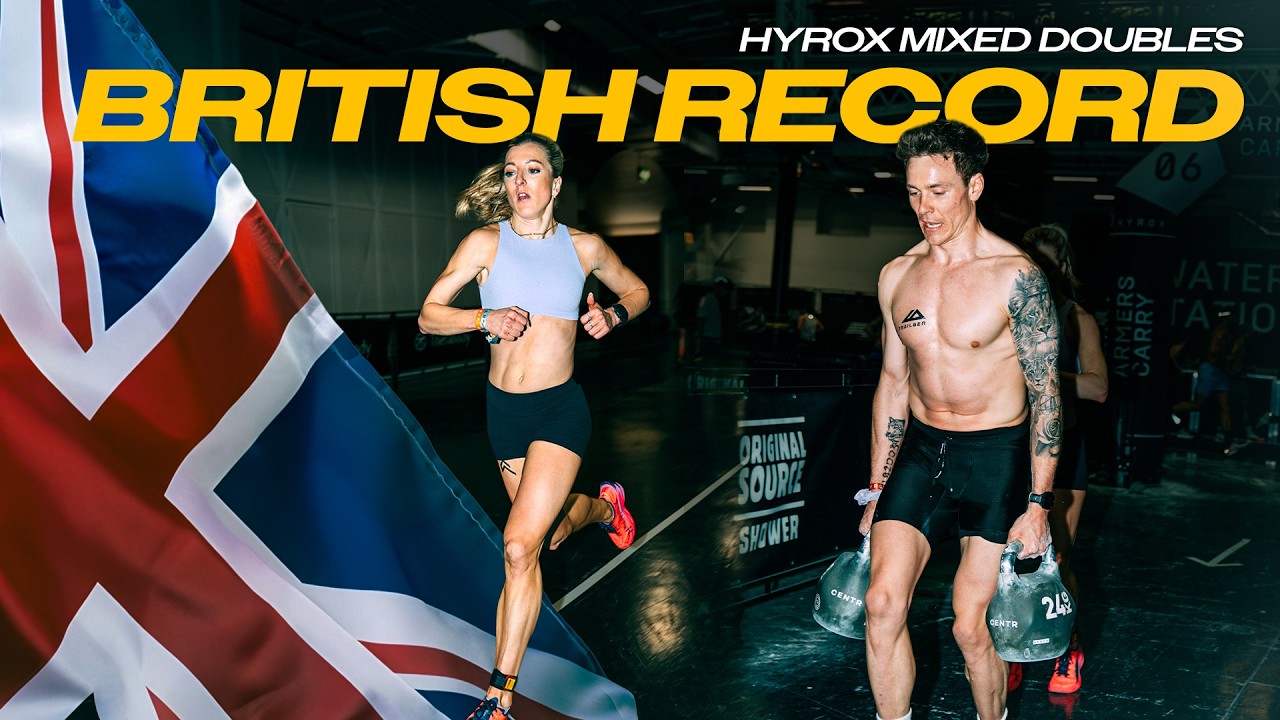 МЫ УСТАНОВИЛИ БРИТАНСКИЙ РЕКОРД 🇬🇧🏆 | HYROX Mixed Doubles London Olympia с Люком Гриром!!