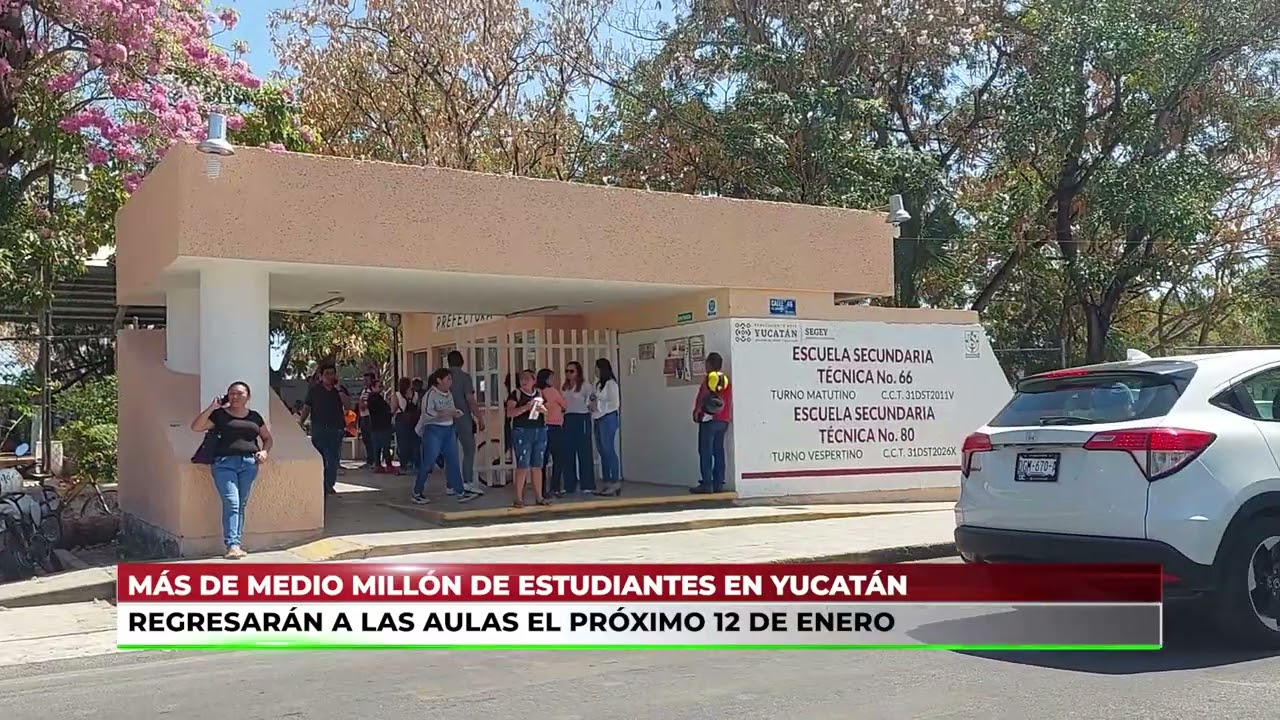 Educación | 📚🗓️ Más de 500 mil estudiantes volverán a las aulas el lunes 12 de enero